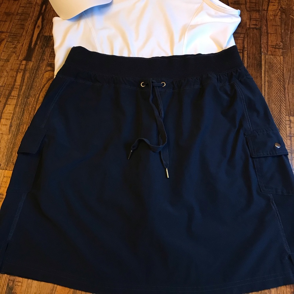 Green tea skort
